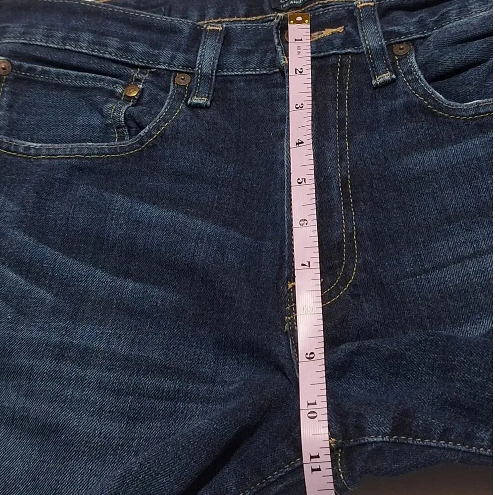 Lucky Brand Jeans Men's 33/34 Dark Wash Classic Retro Normcore Classiccore Denim